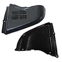 Driver and Passenger Side Engine Splash Shields