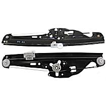Rear, Driver and Passenger Side Power Window Regulator, Without Motor