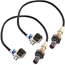 Before Catalytic Converter, Driver and Passenger Side Oxygen Sensors, 4-wire