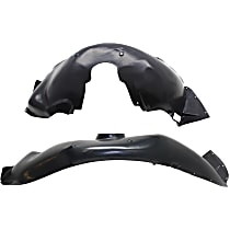 Front, Driver and Passenger Side, Fender Liner