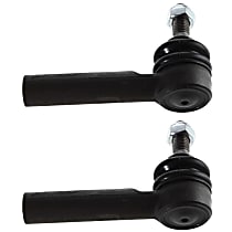 Front, Driver and Passenger Side, Outer Tie Rod Ends