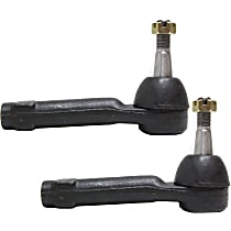 Front, Driver and Passenger Side, Outer Tie Rod Ends