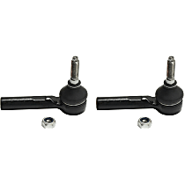 Front, Driver and Passenger Side, Outer Tie Rod Ends