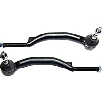 Front, Driver and Passenger Side, Outer Tie Rod Ends