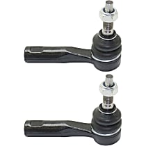 Front, Driver and Passenger Side, Outer Tie Rod Ends