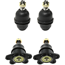 Front, Driver and Passenger Side, Upper and Lower Ball Joint, 47.89 (mm) - 1.885 (in) Press-Fit Diameter, For Forged Arm, For Models With 7200 lbs GVW