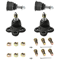 Front and Rear, Driver and Passenger Side, Lower Ball Joints