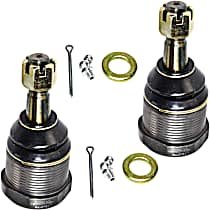 Front, Driver and Passenger Side, Upper Ball Joints, (Front or Rear, Upper, 1992-1996 Dodge Viper)