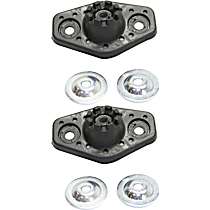 Rear, Driver and Passenger Side, Upper Shock and Strut Mounts