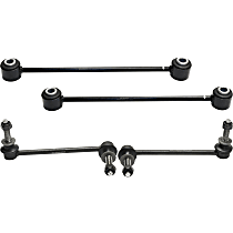 Front and Rear, Driver and Passenger Side Sway Bar Links