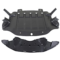 Front and Center Engine Splash Shields