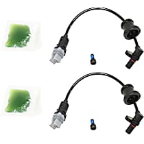 Rear, Driver and Passenger Side ABS Speed Sensors