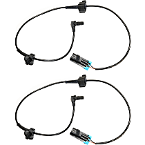 Rear, Driver and Passenger Side ABS Speed Sensors