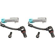 Front, Driver and Passenger Side ABS Speed Sensors