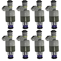 Fuel Injector - New, Set of 8