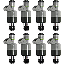 Fuel Injector - New, Set of 8