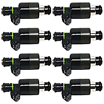 Fuel Injector, Set of 8, 6 Cyl 3.4L - 