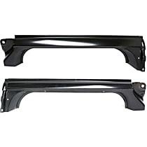 Driver and Passenger Side Rocker Panel, With Door Post