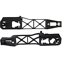 Front, Driver and Passenger Side, Exterior, Door Handle Trim