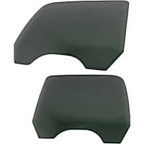 Rear, Driver and Passenger Side Door Glasses, Gray Tint Privacy, Replaces NAGS No. DD09734 YPNN, DD09735 YPNN