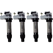 Ignition Coils, Set of 4, 6 Cyl., 3.6L Engine