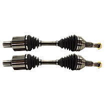 Front, Driver and Passenger Side Axle Assembly, Without Heavy Duty Suspension (Fe7), New