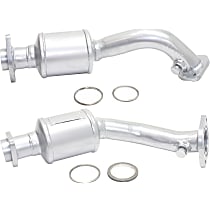 Driver and Passenger Side Catalytic Converters, Federal EPA Standard, 46-State Legal (Cannot ship to or be used in vehicles originally purchased in CA, CO, NY or ME)