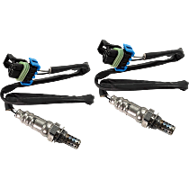 Before and After Catalytic Converter, Front and Rear Oxygen Sensors, 4-wire