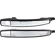 Front or Rear, Driver and Passenger Side Primed Exterior Door Handle