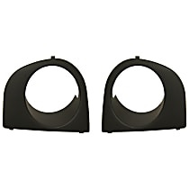 Front, Driver and Passenger Side Fog Light Trims, Primed