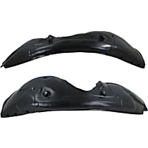Front, Driver and Passenger Side, Fender Liner