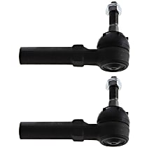 Front, Driver and Passenger Side, Outer Tie Rod End