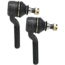 Front, Driver and Passenger Side, Outer Tie Rod Ends