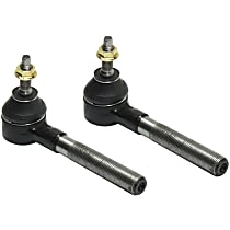 Front, Driver and Passenger Side, Outer Tie Rod End