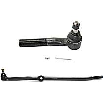 Front, Driver and Passenger Side, Outer Tie Rod End, Four Wheel Drive, with Dana 44 Axle, 4WD