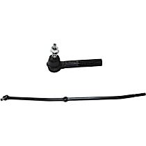 Front, Driver Side, Inner and Outer Tie Rod End, Four Wheel Drive, 4WD
