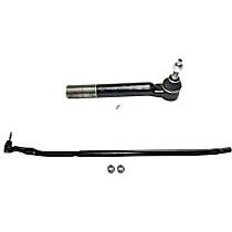 Front, Driver and Passenger Side, Outer Tie Rod End, Four Wheel Drive, 4WD