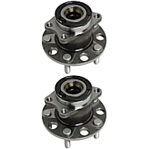 Rear, Driver and Passenger Side Wheel Hubs, For Four Wheel Drive or All Wheel Drive Models only