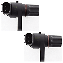 Rear, Center ABS Speed Sensor, Without Shield, Mounted on Rear Axle