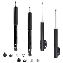 Front and Rear, Driver and Passenger Side Shock and Bare Strut