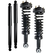 Shocks and Loaded Struts - Front and Rear, Driver and Passenger Side, Rear Wheel Drive