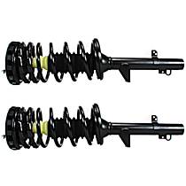 Rear, Driver and Passenger Side Fully Loaded Strut, Sedan, Except Taxi Package
