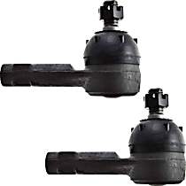 Front, Driver and Passenger Side, Outer Tie Rod End