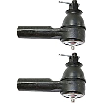 Front, Driver and Passenger Side, Outer Tie Rod Ends