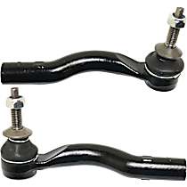 Front, Driver and Passenger Side, Outer Tie Rod End