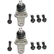 Front, Driver and Passenger Side, Lower Ball Joint, Thru 4/4/04