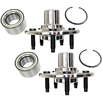 Rear, Driver and Passenger Side Wheel Hub Repair Kit, 5 Studs