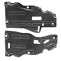Front, Driver and Passenger Side Engine Splash Shields
