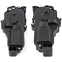 Driver and Passenger Side Door Lock Actuators, Blade Type, 2-Prong Male Terminal, Set Of 2