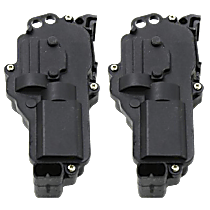 Driver Side Door Lock Actuators, Blade Type, 2-Prong Male Terminal, Set Of 2